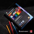 Artists'quality water soluble colours pencils Renaissance pencil with 36 colors (free airbrush in set). 
