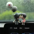 Car Couple Ornaments Car Interior Accessories Cute Kissing Couple Dolls Electric Car Decoration Ornaments Small Home Ornaments. 