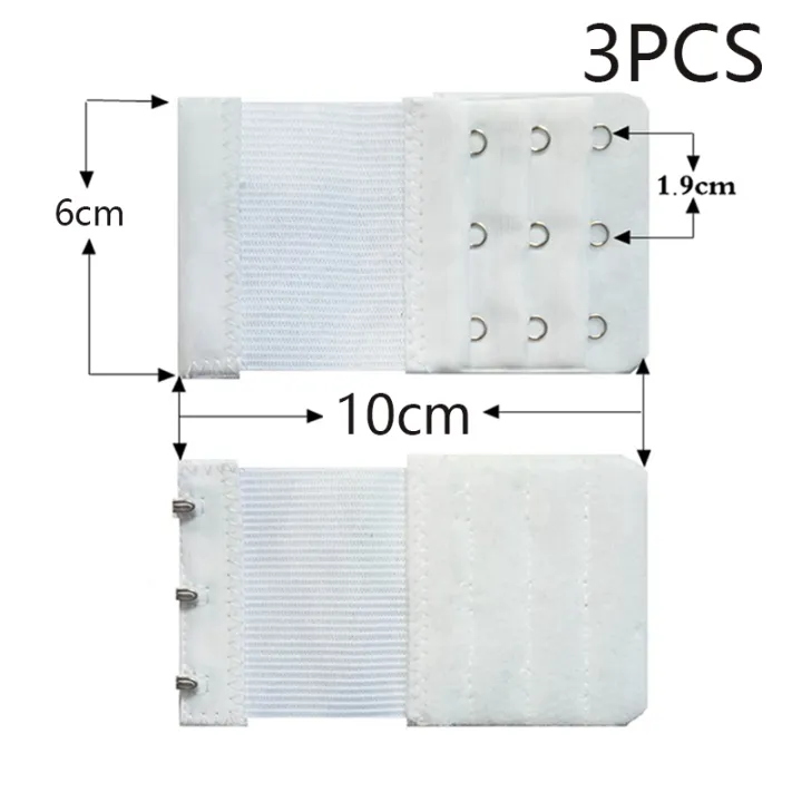 3%20PCS%20Women's%20Bra%20Extenders%203/2%20Hooks%20Stretchy%20Bra%20Extension%20Strap%20Elastic%20Bra%20Band%20Hook%20Bra%20Strap%20Extender%20Bra%20Extenders%20-%20Image%207