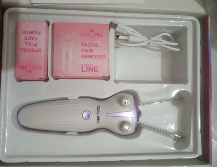 Rechargeable Eyebrow Threading Machine Electric Hair Removal Machine DL6031 for Facial and Body Hair