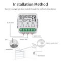 Tuya Smart WiFi/Zigbee Garage Door Opener Switch Module 100V-240V Smart Life APP Remote Work With Alexa  Home Voice Contro. 