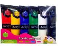Keep Smiling Basic Acrylic Color Paint Set 6X30ml. 