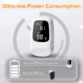 Oximeter Health Portable Mini Finger Pulse Oximeter LED Blood Oxygen Saturation Heart Rate Monitor Respiratory Digital Oximeter.
