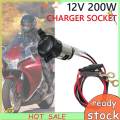 12-24v 120W auto charger plug for motorcycle truck light adapter socket. 