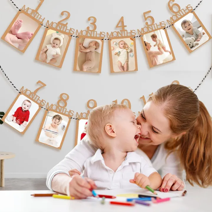 Baby%20First%20Birthday%20Banner,%20kraft%20paper%20Growth%20Record%201-12%20Month%20Photo%20Props%20Baby%20Boy%20Girl%20Party%20Decoration%20Supplies%20-%20Image%202
