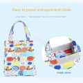 Oxford Cloth Insulated Lunch Bag Camping Food Drink Cooler Bag Picnic Travel Bag Waterproof Food Storage Box for Adult Kids. 