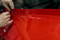 Self Adhesive Auto Protection Sticker Shiny Motorcycle Tuning Accessories Waterproof Glossy Red Vinyl Wrap Gloss Car Foil Film.