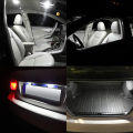 10X LED Festoon 31mm 36mm 39mm 41mm C5W C10W 1860 CSP Bulbs Canbus License Plate Lights Interior Reading Dome Lamps White 12V. 