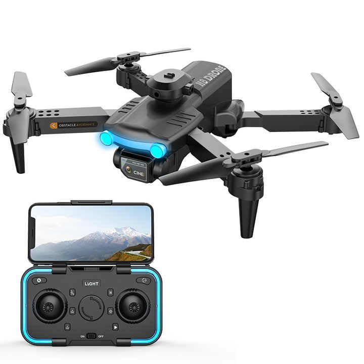 F187%20Dual%20Camera%20Drone%20Obstacle%20Avoidance%20WiFi%20Fpv%20Foldable%20Rc%20Quadcopter%20%20Drone%20-%20Image%202