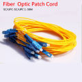 Optical Fiber Patch Cord 9/125 G652D Simplex SCUPC To SCUPC SM SX 9/125um 1/2/3M Pigtail FTTH Optic Patch Cord Cable Jumper 2.0. 