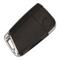 jingyuqin 4 Buttons Flid Folding Car Key Fob Shell For VW Polo 2016 2017 Golf 7 MK7 For Skoda Octavia Combi A7 Case Blank.