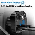 Car Mp3 Player Dual Usb Fast Charger Fm Bluetooth Receiver Bluetooth Compatible 5.0 Fm Transmitter Usb Flash Drive Plug Car Kit. 