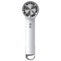 Portable 2000mah Air Conditioner 3 Gears Electric Personal Fan Handheld Mini Fan with Hook for Outdoor Travel Camping. 