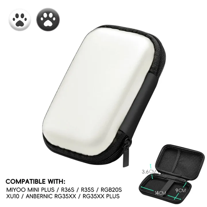DATA%20FROG%20Portable%20Shock%E2%80%91Resistant%20Carrying%20Case%20Storage%20Pouch%20Bag%20For%20ANBERNIC%20RG35XX%20Plus%20R35S%20RGB20S%20Miyoo%20Mini%20Plus%20Retro%20Ha%20-%20Image%207