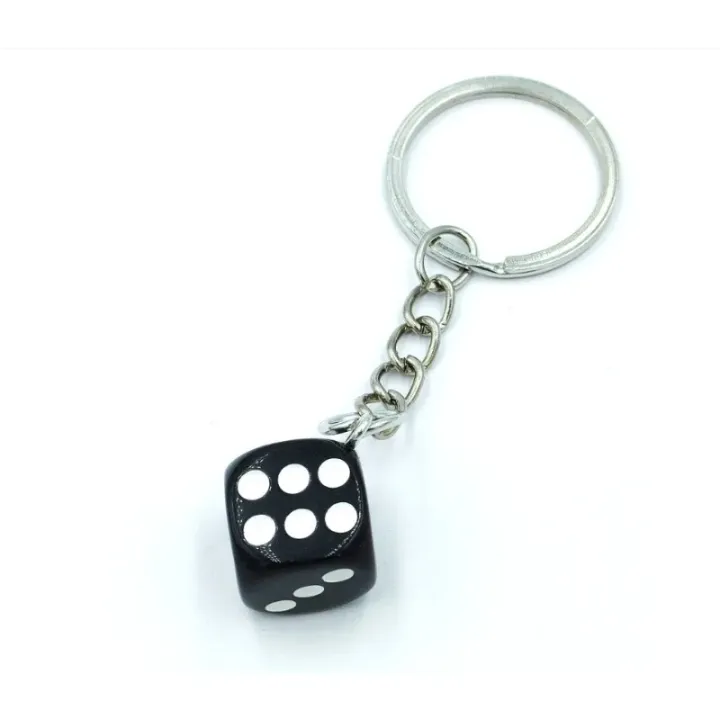 Creative%20Small%20Accessory%20for%20Car%20Keychain%20Mini%20Pendant%20Backpack%20Hangings%20Keyring%20Originality%20Acrylic%20Dice%20Key%20Chain%20Ring%20-%20Image%205