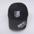 Anime Attack on Titan Baseball Hat Hat Shineki no Kyojin Wings of Freedom Embroidered Unisex Outdoor Hat Party.