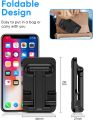 Adjustable Cell Phone Stand, Foldable Phone Holder Tablet Stand for Desk, Angle Height Adjustable Cell Phone Stand universal and foldable phone stand, mobile desktop phone stand adjustable for video calls, portable phone stand, (No Color Choice). 