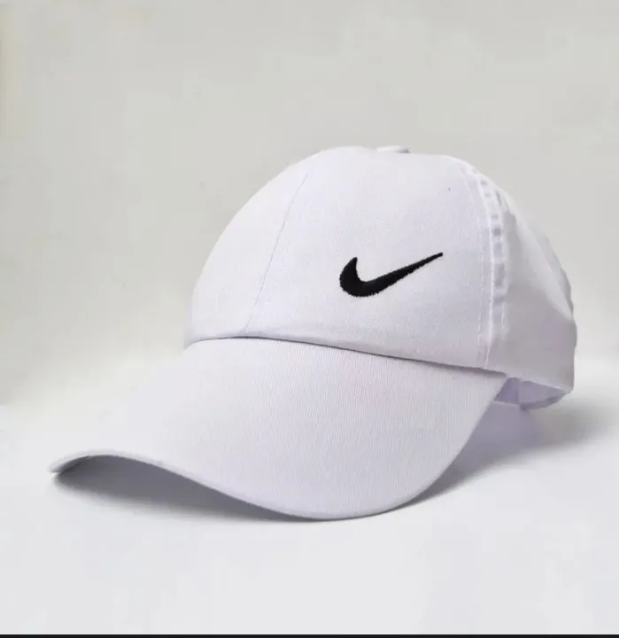 NEW%20Nike%20BASEBALL%0ACAP%20PLAIN%20White%20-%20Image%205