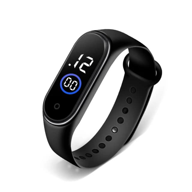 Silicon New Fashion Touch LED Sports Watch