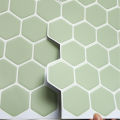 10 sheets Hexagon Strong Adhesive Wall Tile Stickers Self-adhesive Waterproof Vinyl Wallpaper For Kitchen Bathroom Backsplash. 