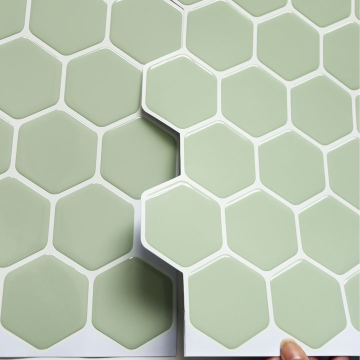 10%20sheets%20Hexagon%20Strong%20Adhesive%20Wall%20Tile%20Stickers%20Self-adhesive%20Waterproof%20Vinyl%20Wallpaper%20For%20Kitchen%20Bathroom%20Backsplash%20-%20Image%207