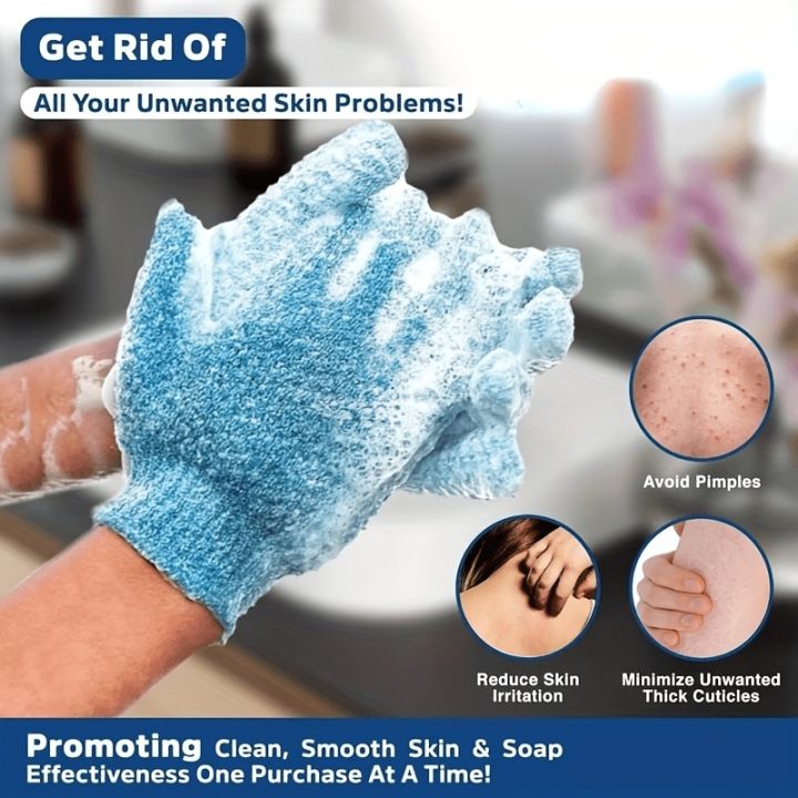 1-10pcs%20Colourful%20Exfoliating%20Gloves,%20Bath%20Gloves%20For%20Shower,%20Double%20Sided%20Exfoliating%20Gloves,%20For%20Spa,%20Massage%20And%20Body%20Scrubs%20-%20Image%206