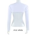 Soft Modal Oversleeves Islamic Elastic Arm Cover Shoulder Sleeve Woman Muslim Sun Protection Long Arm Sleeves Plain Free Size. 