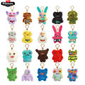 Fuggler Soft Plush Dolls Keychain Ugly Grin Cute Teeth Monster Pendant Fugg Cartoon Funny Backpack Keyring Accessories Gifts11CM.