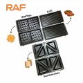 RAF 3 in 1 Sandwich Maker, Waffle Maker, Panini Grill R.540. 