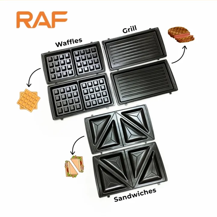 RAF%203%20in%201%20Sandwich%20Maker,%20Waffle%20Maker,%20Panini%20Grill%20R.540%20-%20Image%204