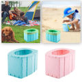 Portable Folding Toilet For Women Men Keep The Environment Clean For Kids Children Camping Hiking Travel. 