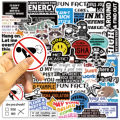50PCS Funny Stickers for Adults PVC Cartoon Decals for Scrapbooking Laptops Water Bottles Cars Glass Surface Compatible. 