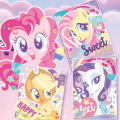 KAYOU Genuine My Little Pony Card Rainbow Series Game Collection Card Cartoon Children Toy Surrounding  Original Box. 