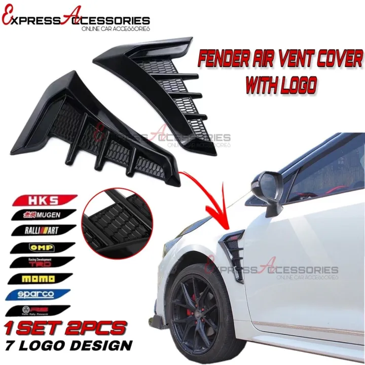Car%20Styling%20Decorative%20Black%20Silver%20Side%20Vents%20Air%20Flow%20Cover%20Trim%20Universal%20Side%20D%C3%A9cor(glossy%20black)%20-%20Image%204