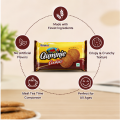 Khajurico Quminie Cookies 150g | Crispy Sweet Biscuits | Crunchy Tea Time Snack for Kids & Family (Pack of 2). 