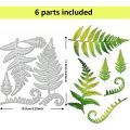 Fern Leaves Die Cuts for Card Making Leaves Cutting Dies Stencil for Scrapbooking Plant Embossing Die Cuts for Album Decorative. 