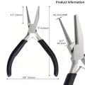 5In Mini Jewelry Plier DIY Carbon Steel Round Nose Jewelry Tools Copper Jewelry Wire for Jewelry Making 1PC. 