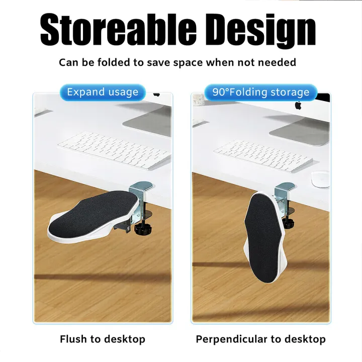 1%20PC%20Computer%20Arm%20Support%20Bracket%20Suitable%20for%20Office%20Desk%20Adjusted%20To%20Rotate%20Wrist%20Support%20Bracket%20Extension%20Tray%20for%20Home%20Use%20-%20Image%204