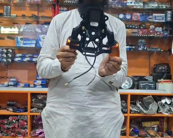 ( pack of 4) Best quality flexible Indicator for Bike CD 70 | genuine quality Indicator for China bikes with Universal Fit for all sides of bikes ishara | Flexible, and Stylish flexible rubber Indicators | Isharay for bikes