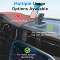 Kcimo Magnetic Phone Holder for Car Mount with Dual Side Strong Magnets Ultrathin Adjustable Cell Phone Holder Accessories. 