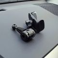 Cell Phone Holder for Microphone Stand 360° Swivel Adjustable Smartphone Clamp Mount in Car Back Seat Headrest Support Bracket.