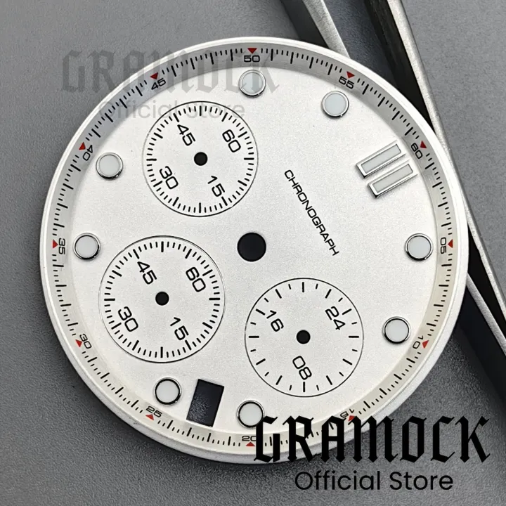 GRAMOCK%2031mm%20Watch%20Modified%20Accessories%20VK63%20Quartz%20Watch%20Dial%204%20Hour's%20Date%20Window%20Luminous%20For%20VK63%20VK64%20Chronograph%20Movement%20-%20Image%206