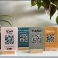 Personalized Business Sign QR Code. 