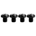 4Pcs M10 x 1.25 CNC Motorcycle Mirror Hole Blanking Plugs Screws Bolts Left Right Hand Thread Mirror Hole Caps Universal Fit. 