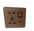 Xelent Switch & Sockets Classic L/P 2Pin, L/P Double, 1+1, 2+2,4+2,6+2,8+2 & Original Dimmers. 