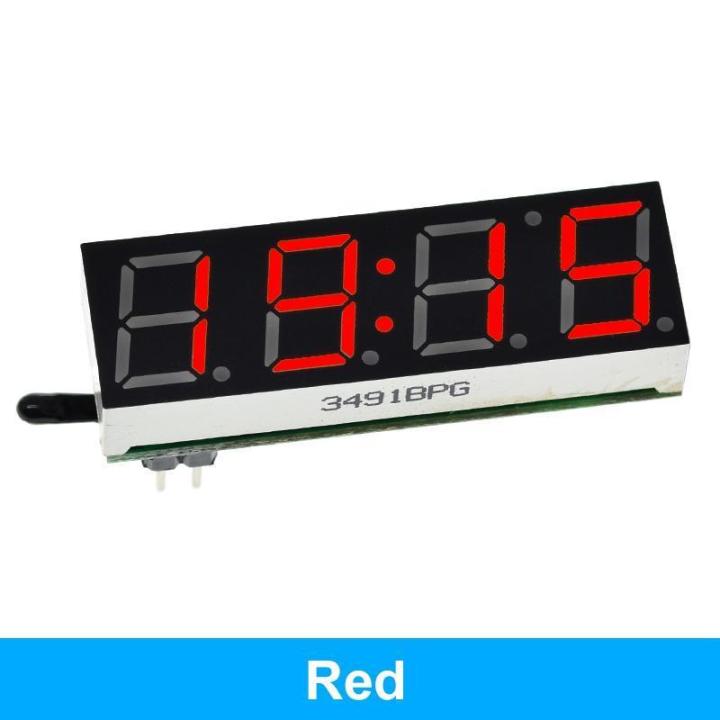 Digital Clock Modification Car Clock Modification RX8025T Chip Digital Clock Temperature Voltage ...