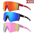 1PCS/3PCS Youth Baseball Sunglasses for Kids - UV400 Protection Lenses for Softball, Cycling & Sports (Boys & Girls). 