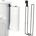 1PCS Wall Mounted Bathroom Kitchen Organizer No Drill Paper Towel Holder Hanging Tissue Rack for Toilet Vanity Storage. 