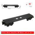 MOC City Technical Idea Train 6*28 Base Wheel Carriage Building Blocks Bricks Assembled DIY Toys for Kids  . 