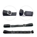 Black Shirt Stay Belt for Men Women Keep Shirt Tucked In Adjustable Elastic Non-slip Wrinkle-Proof Shirt Holder Strap Lock Belt. 